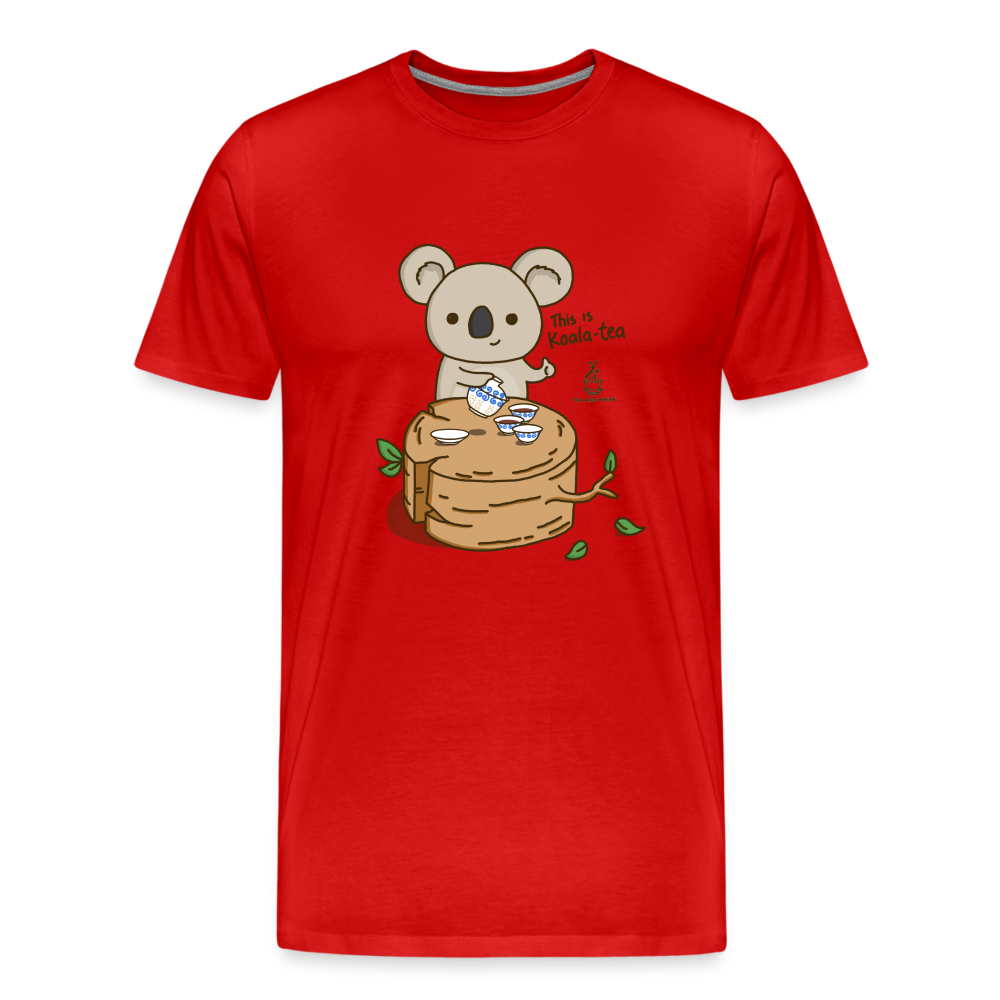 This is Koala-tea Premium T-Shirt - red