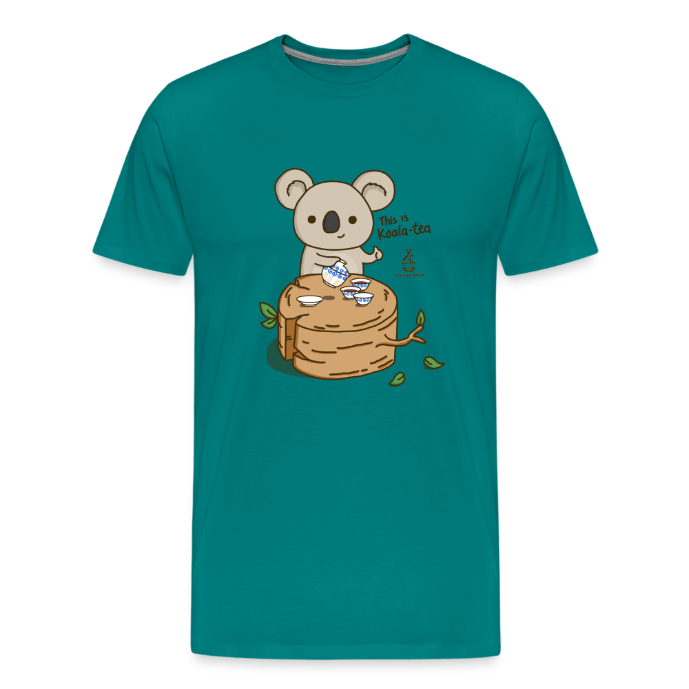 This is Koala-tea Premium T-Shirt - teal